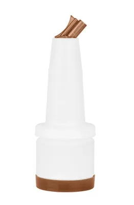 Zdjęcie produktu dla Bar Utensils Paderno Dosierbehälter 0,5 L PP braun 44106B05