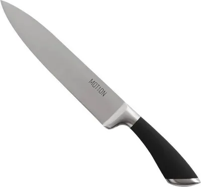 Image de Grand couteau de chef Orion Motion en acier pour couper les aliments