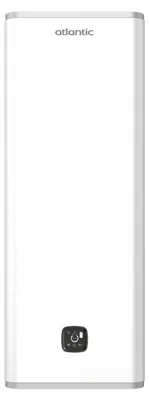 Image de Chauffe-eau électrique Linéo vertical mural carré blanc 120L ATLANTIC - 15721