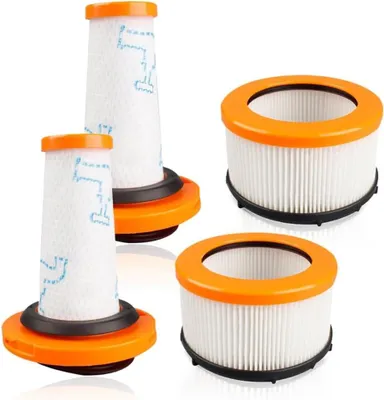Produktbild von Ersatzteile Staubsauger Filter für Rowenta X-FORCE FLEX 9.60 und X-NANO ESSENTIAL RH20xx RH2078 RH2037 RH2038 RH2039 RH20C2, 2 Schaumstofffilter + 2 Motorfilter