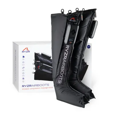 Produktbild von RYZR AIRBOOTS: Kabellose Kompressionsboots für leichte Beine (Größe M)