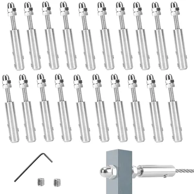 20 Kabelspanner für Drahtseil 4 mm