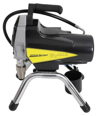 Produktbild von Airless Farbspritzgerät - Elektrisch - Maximaldruck 3300 psi - Leistung 1800 W - Fördermenge 2,5 l/min - Schlauch 8 m - Verlängerung 50 cm - EU-Stecker 220 V - Schwarz