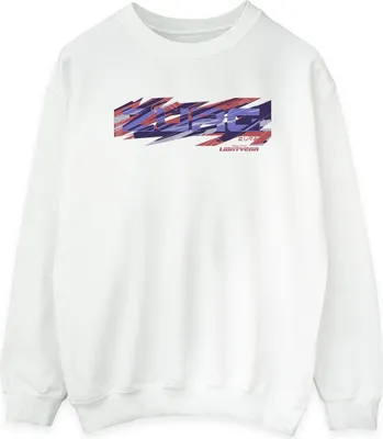 Produktbild von Disney - "Lightyear Zurg Graphic Title" Sweatshirt für Damen BI25124 (XXL) (Weiß)