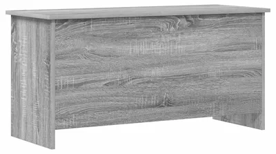 Immagine prodotto di vidaXL Cassapanca portaoggetti Grigio Sonoma 100 x 40 x 50 cm in materiale derivato dal legno