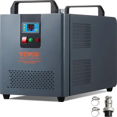 Produktbild von Industrieller Wasserkühler, Laserkühler-kühlsystem Mit Eingebautem Kompressor, 12L Wassertankkapazität, 7,2L/min Max. Durchflussrate, 200W Kühlleistung Für Die Kühlmaschine Einer CO2-lasergravurmaschine