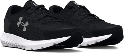 Produktbild von Under Armour Women's UA Charged Rogue 3 Black/Metallic Silver 38 Straßenlaufschuhe