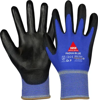 Produktbild von Hase Montagehandschuhe Padua Blue Größe 7, Nylon 12 Stk