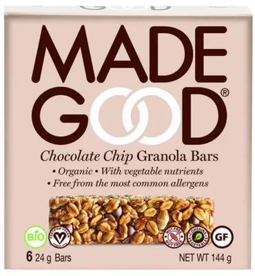 Productafbeelding van Made Goodgranola Bar Chocolate Chip 24Gram (6 X 24 gr)