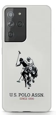 Produktbild von US Polo USHCS21LSLHRWH S21 Ultra G998weiß/weiß Silikon-Logo