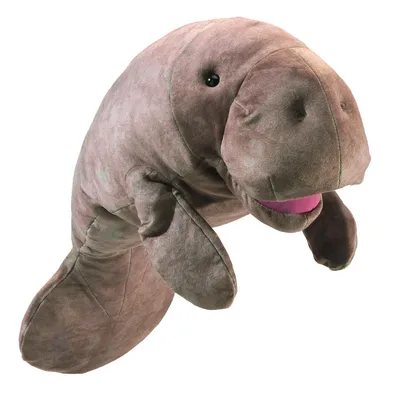 Produktbild von Folkmanis Handpuppe Seekuh 50 cm