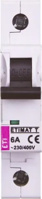 Produktbild von Leistungsbegrenzer ETIMAT T 1P 6A 002181092