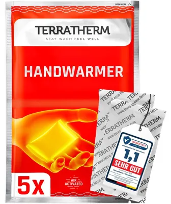 Zdjęcie produktu dla Ogrzewacz do rąk - Samoaktywujący - 9,5 x 5,5 cm - 5, 10 lub 30 par