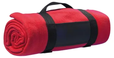 Produktbild von L-Merch - Decke "Winchester", Fleece LT2311 (Einheitsgröße) (Rot)
