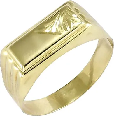 Produktbild von Herren Ring aus 14-karätigem Gold, 25,5 mm Höhe, 22,5 mm Breite, 8,4 mm Tiefe