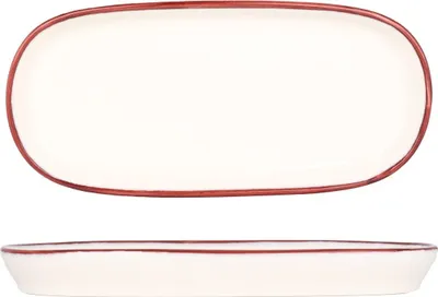 Zdjęcie produktu dla Miska do serwowania Bonna - Linea Burgundy - Porcelana - 18 cm
