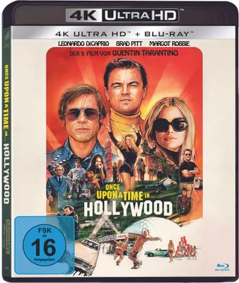 Obrázok produktu pre PLAION 1129792, Film, Blu-ray, Nemčina, Angličtina, Francúzština, Španielčina, 161 min, Once upon a time in... Hollywood, Thriller