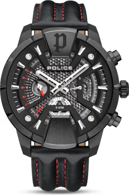 Immagine prodotto di POLICE orologio da uomo al quarzo nero onesize uomo 48 x 56 PEWJF2203709, PEWJF2203710, PEWJF2203711