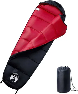 Image de Sac de couchage momie pour adultes camping 3 saisons