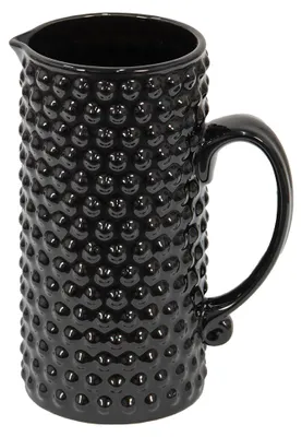 Produktbild von Clayre & Eef Dekorative Kanne 14x9x20 cm Schwarz Keramik