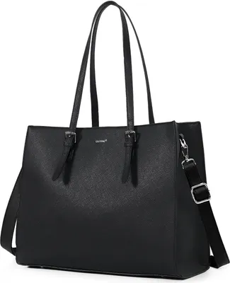 Produktbild von Mofut Handtasche, Laptoptasche 15,6 Zoll Aktentasche Damen Groß Handtasche, Business Arbeitstasche mit 3 Fächern Bürotasche Damen Shopper