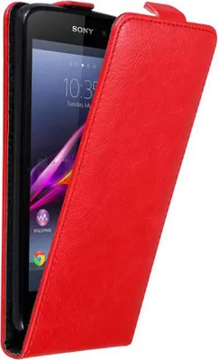 Obrázek produktu pro Cadorabo DE-121180, Sony, Sony Xperia Z1, Červená