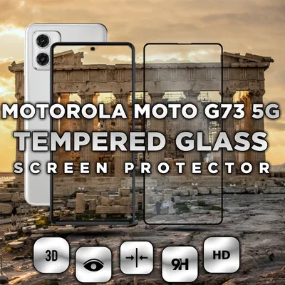 Produktbild von Motorola Moto G73 5G – gehärtetes Glas 9H – 3D-Displayschutz in Superqualität