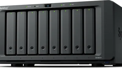 Immagine prodotto di Synology DiskStation DS1825+ NAS/server di archiviazione Ryzen Embedded V1500B 8 GB DDR4 0 TB Nero