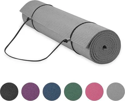 Productafbeelding van Premium Yogamat voor Yoga, Pilates en Vloeroefeningen - Antislip en Draagriem