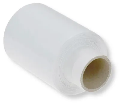 Produktbild von 40 Rollen Bündelstretchfolie 100 mm 23my WEISS Kernlänge 140 mm 150m