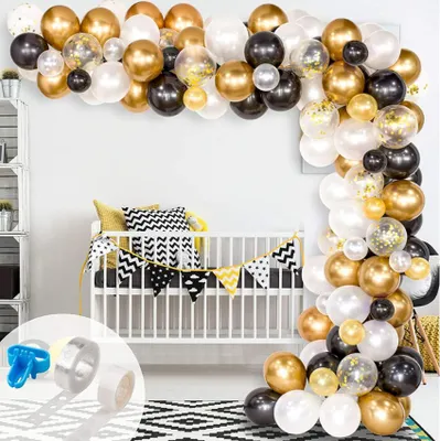 Produktbild von 120X Luftballons Ballons Ballon Bogen Girlande Kit Party Ballons Dekoration Set für Hochzeit,Geburtstag,Party DIY