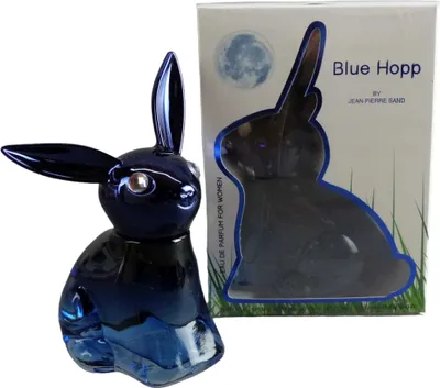 Produktbild von Blue Hopp by Jean Pierre Sand eau de parfum Damen Parfüm 75 ml Flakon Hase
