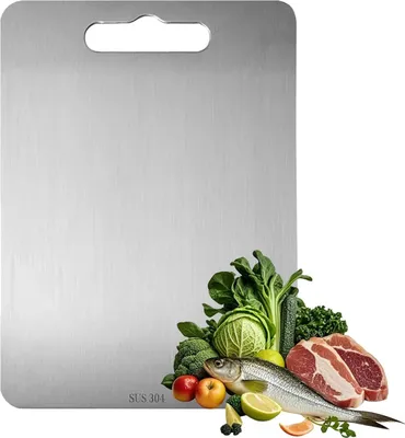 Produktbild von Titanium Schneidebrett - Sicher und Langlebig - 1 Stück - 29cm x 20cm