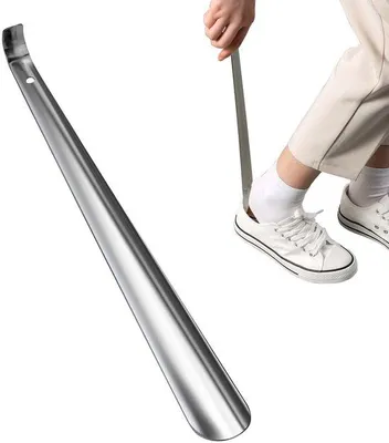 Produktbild von Famanu Schuhlöffel aus Edelstahl - 42 cm
