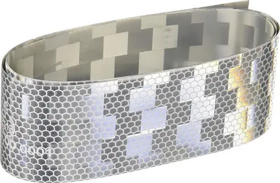 Produktbild von Rollenaufkleber Reflektierend für Moto Weiß 5 x 100 cm