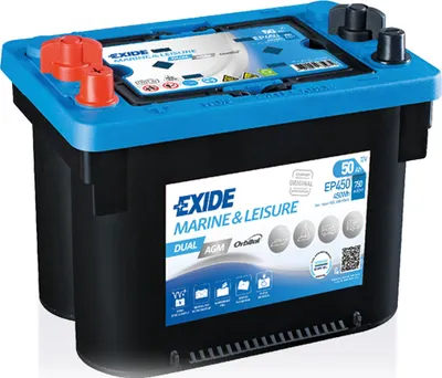 Obrázek produktu pro Exide Dual AGM 50Ah, 12V  EP450