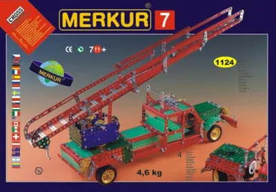 Obrázok produktu pre MERKUR 7 100 modelov 1124ks 4 vrstvy