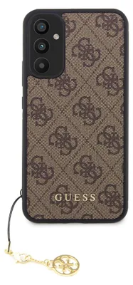 Produktbild von Guess, Schutzhülle 4G Charm f. Samsung Galaxy A34 5G, Braun