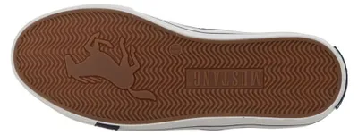 Produktbild von Mustang Herren Sneaker aus pflegeleichtem perforiertem Polyurethan26M0151001, Größe:42 EU, Farbe:Beige
