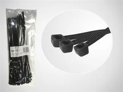 Obrázek produktu pro Stahovací pásky 300/4,0 ČERNÉ 100ks