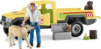 Produktbild von Schleich 42503 Tierarztbesuch auf dem Bauernhof