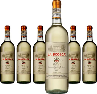 Produktbild von 6 x La Scolca Etichetta Bianca - Gavi DOCG del Commune di Gavi