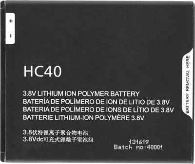 Produktbild von Motorola HC40 Akku für Motorola Moto C Hohe Kapazität Ersatz