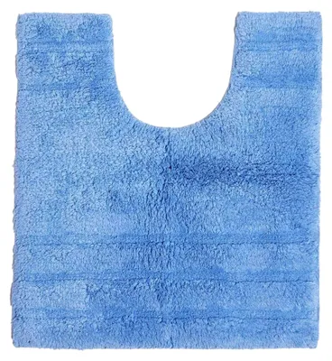Produktbild von WC-Vorleger Spa Supreme 50 x 55 cm aus 100% Baumwolle in Blau