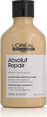 Produktbild von L'Oréal Professionnel Serie Expert Absolut Repair Protein + Gold Quinoa Shampoo 300 ml