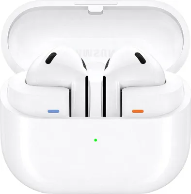 Produktbild von Samsung Galaxy Buds3 Kabellose Bluetooth-Kopfhörer, Active Noise Cancelling (ANC), Adaptive Geräuschunterdrückung, In-Ear-Kopfhörer mit 360 Audio, White, Inkl. Anymode Clear Case