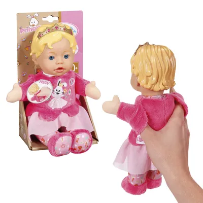 Produktbild von BABY born for babies Prinzessin 26cm, Handpuppe mit weichem Körper