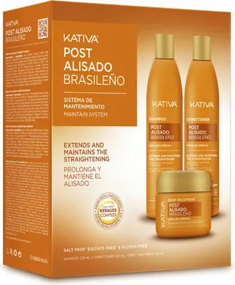 Produktbild von Kativa KERATIN EXPRESS Glättende Haarkur 2 Stück