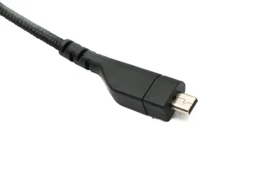 Obrázek produktu pro SYSTEM-S náhradní kabel 2 m AUX jack 3,5mm konektor pro náhlavní soupravy SteelSeries Arctis 7 5 3 Pro Angle