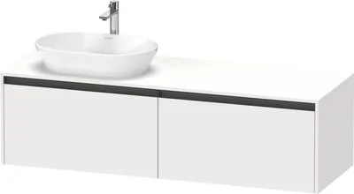 Produktbild von Duravit Ketho.2 Wastafelonderkast 160x55x45,9 cm Mat Wit